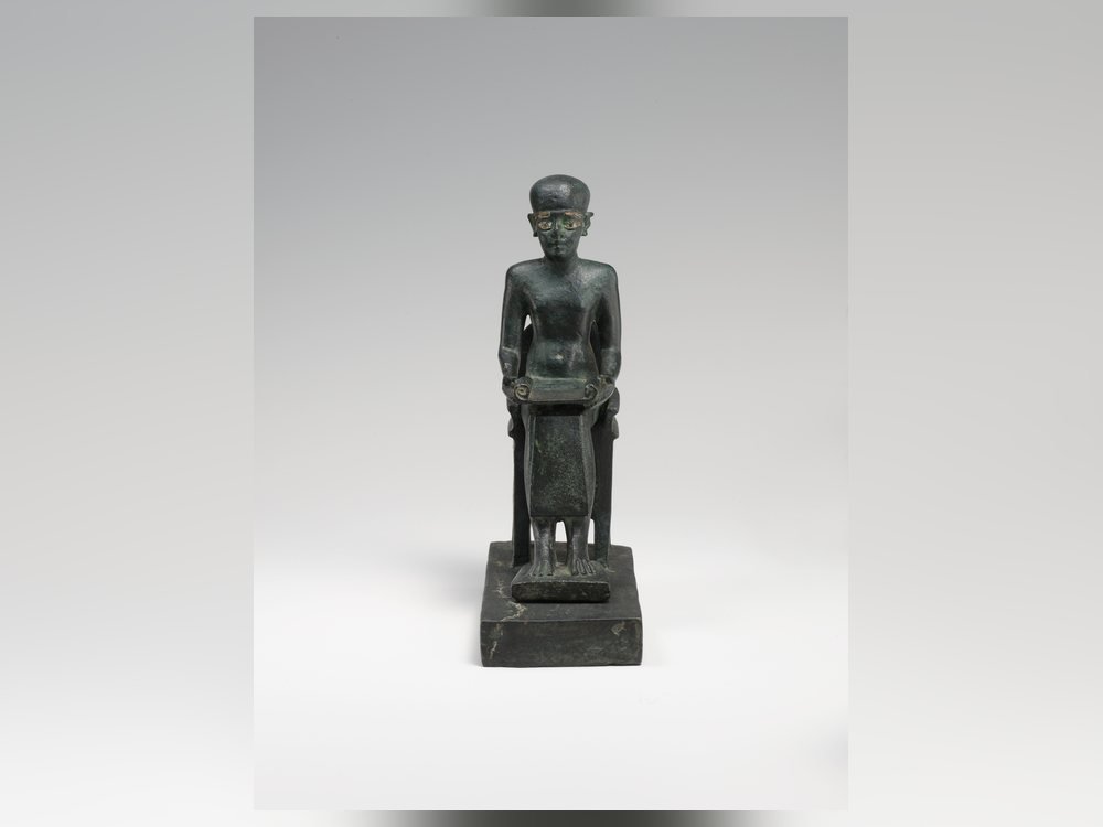 Statue of Seated Imhotep, Metropolitan Museum of Art
